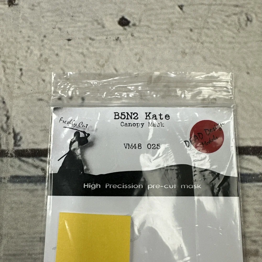Dead Design 1/48 Mishima B5N2 Kate CANOPY PAINT MASK
